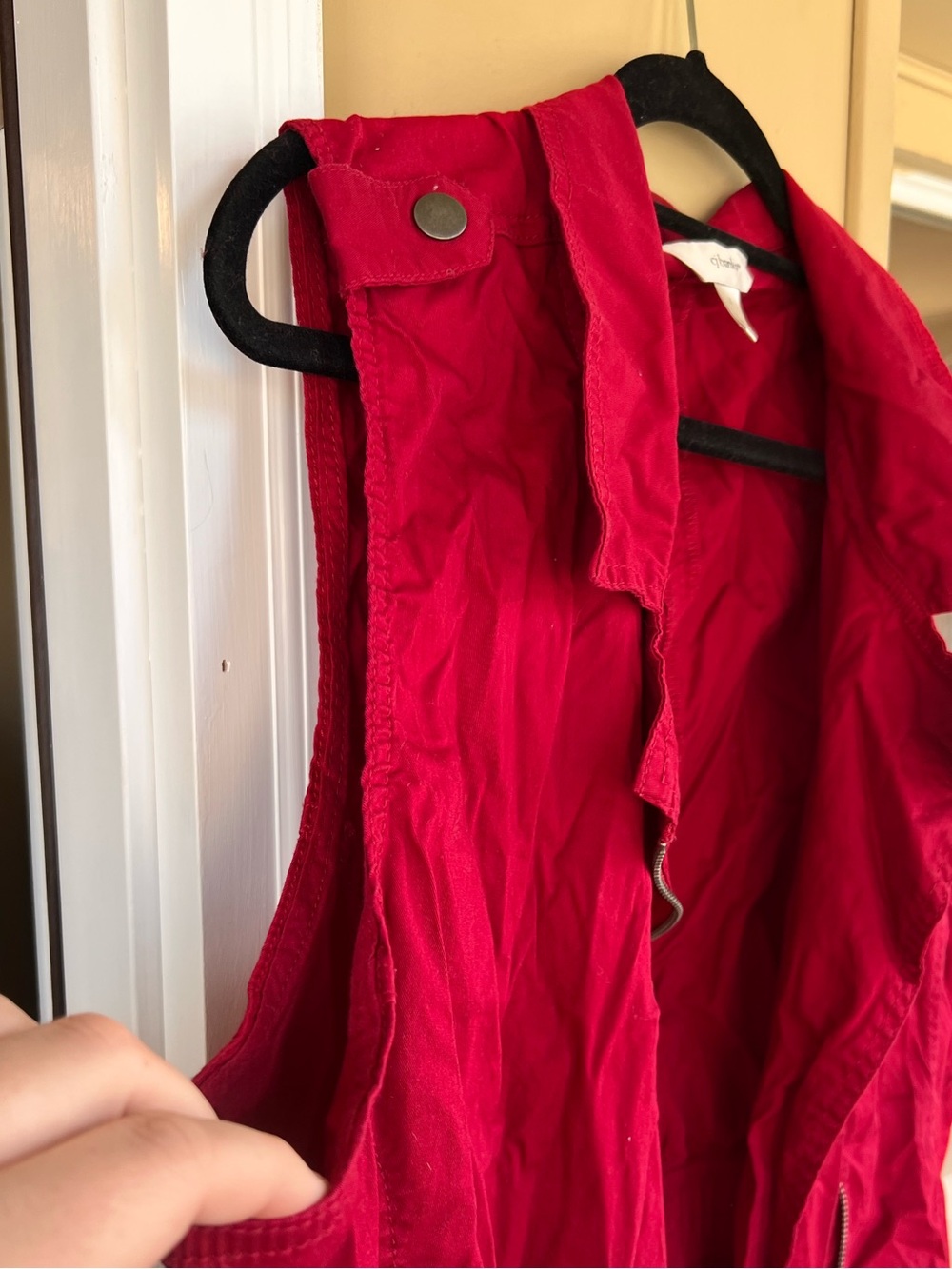 Red Utility Vest 🍒 - Picture 4 of 7